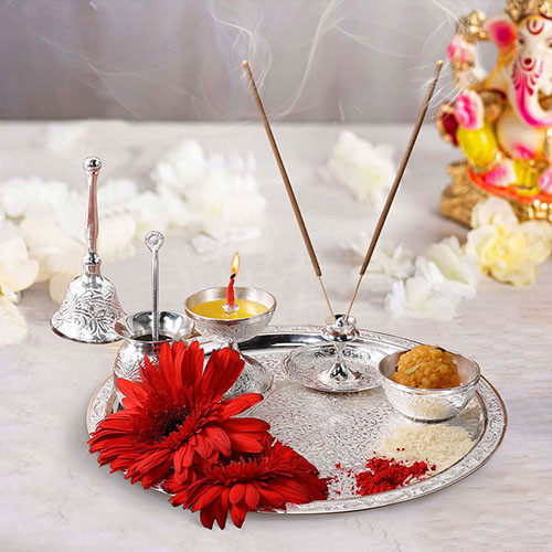 Pooja-Aarti-Worship Plate Photoshoot