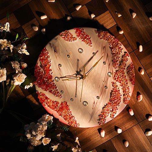 Wall Clock Photoshoot